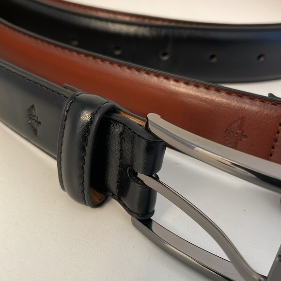 Dockers Black Leather Belt (M) - Picture 4 of 8